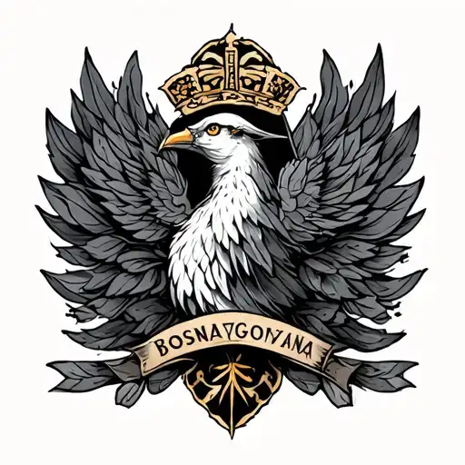 bosnia & herzegovina tattoo design idea