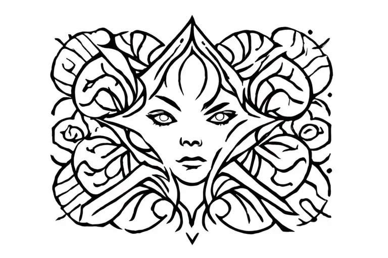 Euna Nordica tattoo design idea