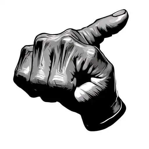 20.12.2019; dead fist raised tattoo design idea