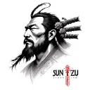 Sun Tzu tattoo design idea