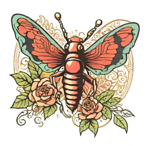 gimini cricket tattoo design idea