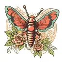 gimini cricket tattoo design idea