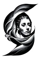 Bilbao minimalistic tattoo design idea