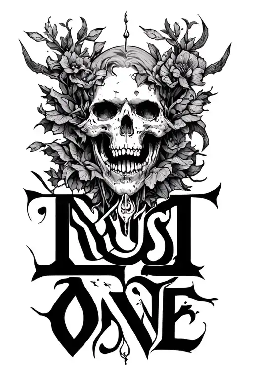 trust no one sleev tattoo tattoo design idea
