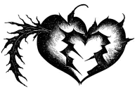 mended broken heart tattoo tattoo design idea