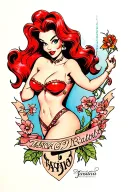 jessica rabbit tattoo design idea