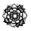 Circular tattoo design idea