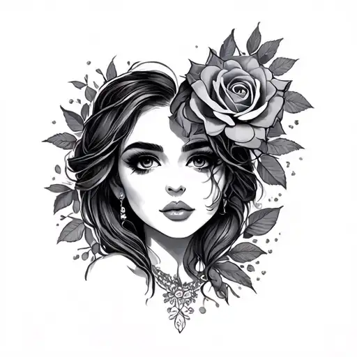 Love Fati tattoo design idea