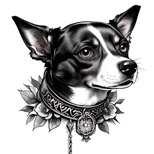 sissy collar tattoo design idea