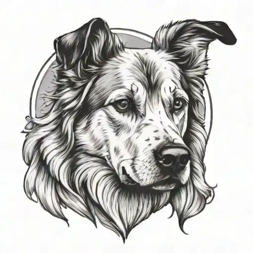 dog memorial tattoo tattoo design idea