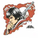 luke skywalker tattoo design idea