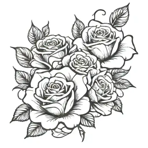 tattoo Forearm Class (fair prosper) Roses Eternity sign Molly&Jack tattoo design idea