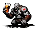 juggernaut drink perk zombies tattoo design idea