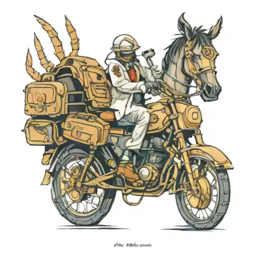 orthopaedic surgeon, travel, riding   tattoo design idea