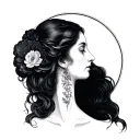 Gustav Klimt tattoo design idea