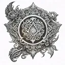 Elden Ring tattoo design idea