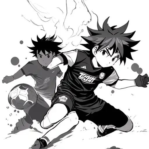 Inazuma Eleven original tattoo design idea