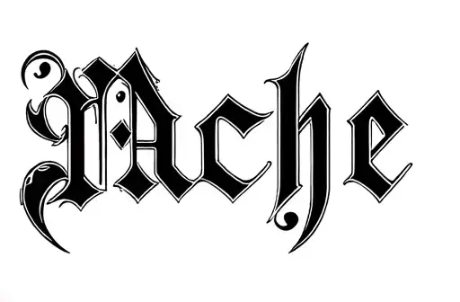 “Nache” tattoo design idea