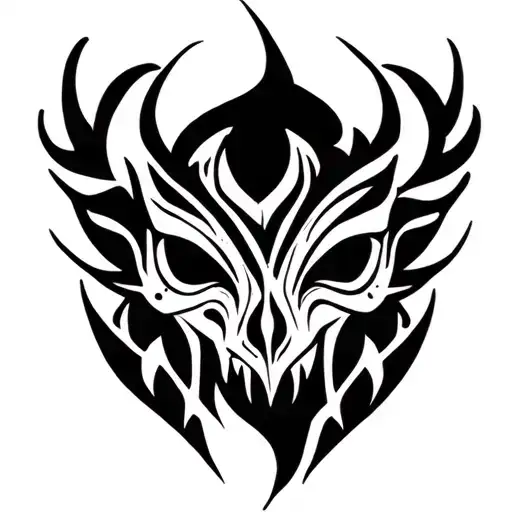 tribal tattoo for an uncle and nephew tattoo design idea