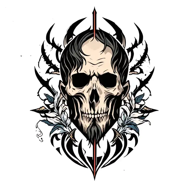 Maliketh The Black Blade tattoo design idea