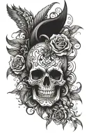 Attitude tattoo design idea