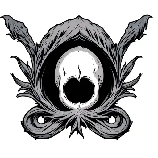 Butthole tattoo design idea