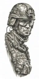 royal marine commando tattoo design idea