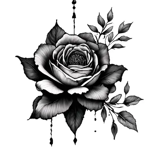 I hope to breathe while tattoo design idea