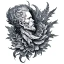 Invictus tattoo design idea