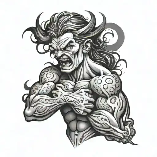 anger issue tattoo design idea