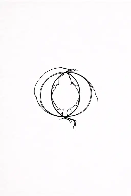 breaking the cycle  tattoo design idea