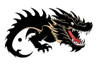 "Thug life no ragrats" yakuza tattoo dragon tattoo design idea