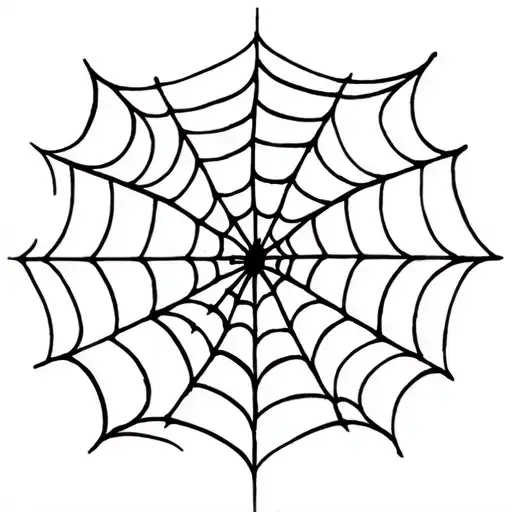 traditional spider web tattoo for a knee tattoo tattoo design idea