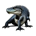 Komodo Dragon tattoo design idea