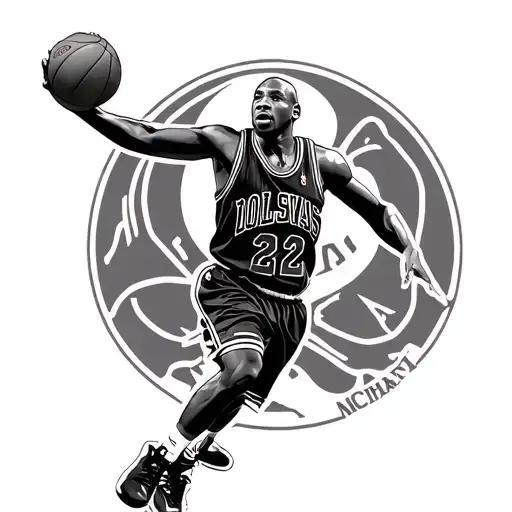 Michael Jordan tattoo design idea