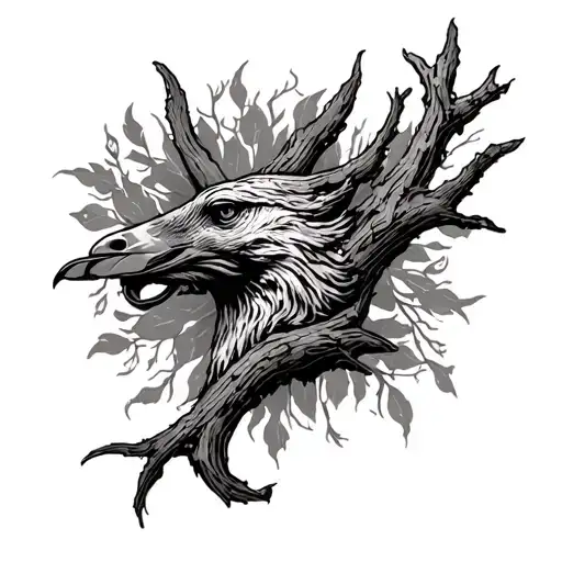 Treaty Oak Revival tattoo design idea