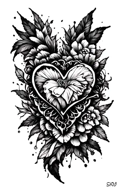 impossible love tattoo design idea