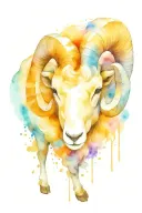 Aries ram tattoo design idea