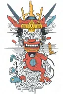 a basquiat styled tattoo design tattoo design idea