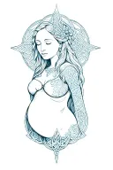 celtic maternity tattoo tattoo design idea