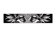 Fox inside Mandala tattoo design idea