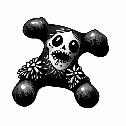 Voodoo Doll tattoo design idea