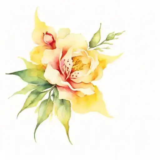 3 Inch tattoo design idea