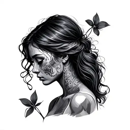 Sexual Assault Survivor tattoo design idea