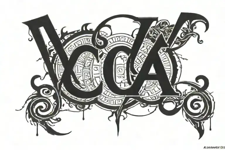 numbers 2003 roman numeral tattoo design idea