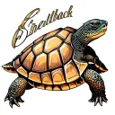 shellback turtle tattoo design idea