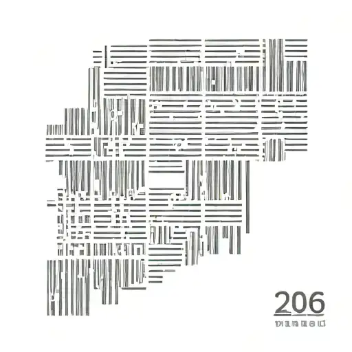 barcodes and number 2006 tattoo design idea