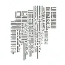 barcodes and number 2006 tattoo design idea