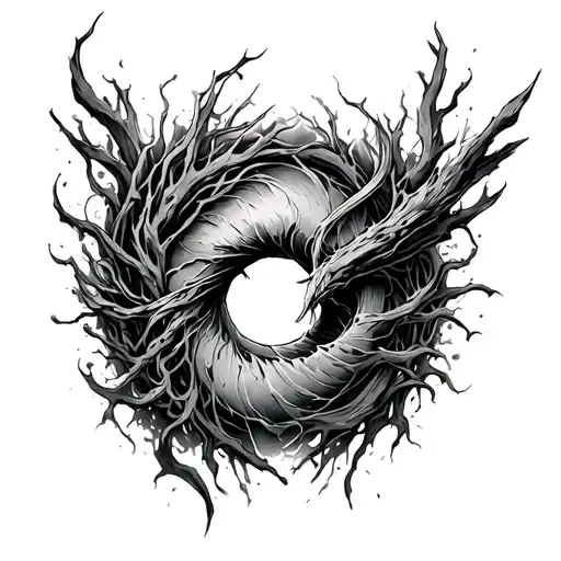 Break The Cycle tattoo design idea