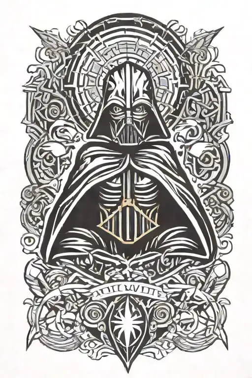 star wars sith logo tattoo design idea